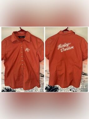 Women’s Harley Davidson Shirt, Size Large